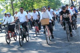 Canangkan Gerakan Ayo Bersepeda, Bupati Gowa Dorong Hemat Energi
