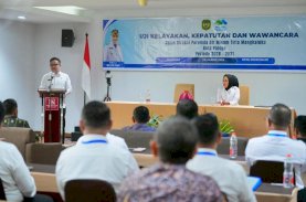 Sekda Sulsel Pimpin Uji Kelayakan Direksi Perumda Tirta Mangkaluku, Tekankan Profesionalisme