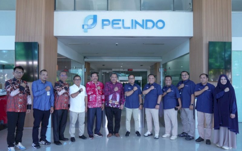 KUNJUNGAN. Pemkot Bontang melakukan kunjungan ke Kantor Pelindo Regional 4, Selasa (28/4/2026). foto: istimewa