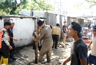 Penertiban Lapak PKL Tiga Titik di Tallo Berjalan Tertib dan Lancar