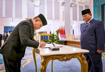 Presiden Prabowo Lantik Dudung Abdurachman sebagai Kepala Staf Kepresidenan