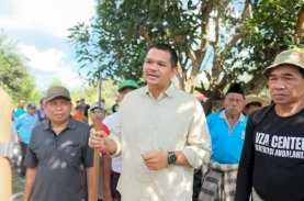 Uji Nurdin Buka Tradisi Berburu Babi Hutan di Kaloling