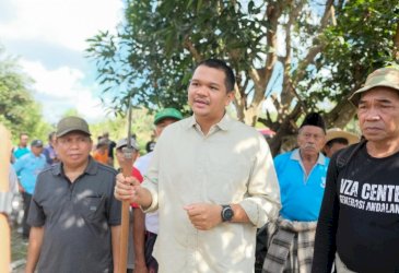 Uji Nurdin Buka Tradisi Berburu Babi Hutan di Kaloling