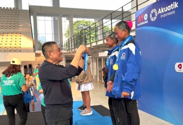 Dinakhodai Amirullah Nur, Akuatik Indonesia Sulsel Berjaya di Kejurnas 2026