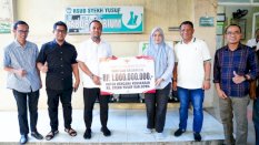 Andi Sudirman Sulaiman Serahkan Bantuan Rp1 Miliar untuk Pemulihan RSUD Syekh Yusuf Gowa Pascakebakaran
