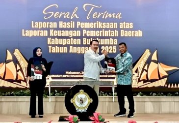 Pengelolaan Keuangan Pemkab Bulukumba Semakin Baik, Raih WTP Ke-13