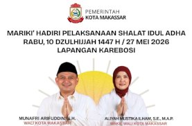 Appi-Aliyah akan Salat Iduladha Bersama Ribuan Warga di Lapangan Karebosi