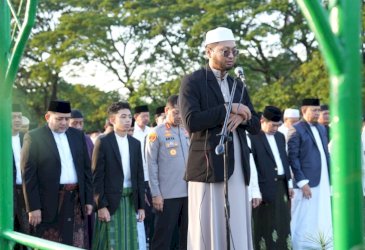 Appi-Aliyah Kompak Salat Iduladha Bersama Ribuan Warga di Lapangan Karebosi, Serukan Perkuat Kepedulian Sosial