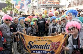 TSN II SMADA Makassar Sukses Digelar, Munafri Arifuddin Apresiasi Kehadiran Alumni