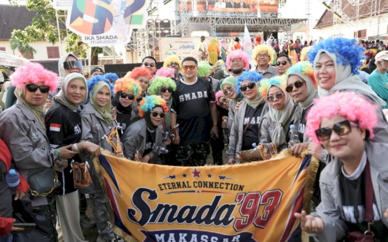 TSN. Wali Kota Makassar, Munafri Arifuddin, bersama para peserta Tudang Sipulung Nasional (TSN) II SMA Negeri 2 (SMADA) Makassar di Benteng Rotterdam Makassar, Minggu (24/5/2026). foto: istimewa