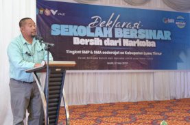 Vale Deklarasi Sekolah Bersinar, Lingkungan Belajar Bebas Ancaman Narkotika