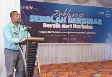 Vale Deklarasi Sekolah Bersinar, Lingkungan Belajar Bebas Ancaman Narkotika