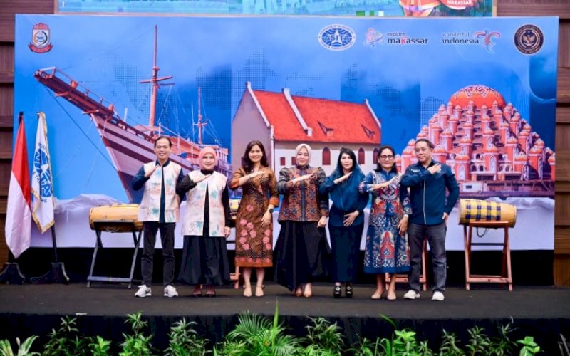 RAKERNAS ASITA. Wakil Gubernur Sulsel, Fatmawati Rusdi, menghadiri pembukaan Rapat Kerja Nasional (Rakernas) II Association of The Indonesian Tours and Travel Agencies (ASITA) 2026 di Four Points by Sheraton Makassar, Kamis (7/5/2025). foto: istimewa 