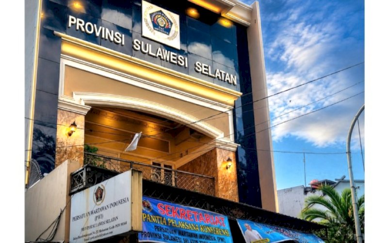 Kantor PWI Sulsel. foto: istimewa 