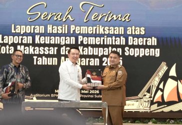 Makassar Raih WTP Kelima Berturut-turut, Munafri Arifuddin Tegaskan Komitmen Tindak Lanjut Rekomendasi BPK