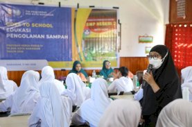 PKK Makassar Goes to School, Ajak Siswa Kelola Sampah di Sekolah