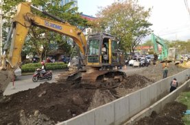 Pemprov Sulsel Benahi Drainase Jalan Aroepala, Jawab Keluhan Warga
