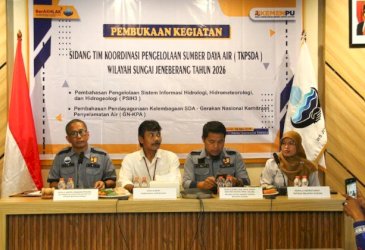 Pemprov Sulsel Perkuat Integrasi Pengelolaan SDA Jeneberang, Sidang TKPSDA Bahas Sistem Informasi dan Kolaborasi Nasional