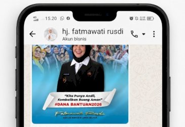 Penipuan Catut Nama Wagub Sulsel Beredar di WhatsApp, Warga Diimbau Waspada