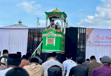 Salat Iduladha di Kompleks Kantor Bupati Bulukumba Berlangsung Khidmat