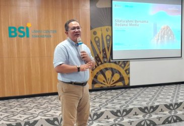 BSI Region X Makassar Perkuat Silaturahmi dengan Media