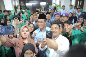 Andi Amran Sulaiman Ajak Mahasiswa IAIN Gorontalo Jadi Motor Hilirisasi dan Swasembada Pangan
