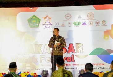 Sannipata Waisak 2026, Andi Sudirman Sulaiman Apresiasi Kontribusi Permabudhi dalam Pembangunan Daerah