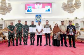Penanganan Banjir Lutra Diperkuat, Pemprov Sulsel-Kodam XIV Hasanuddin Teken PKS