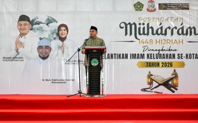 Munafri Arifuddin Lantik 153 Imam Kelurahan, Akan Dapat Insentif dan Perlindungan BPJS Ketenagakerjaan
