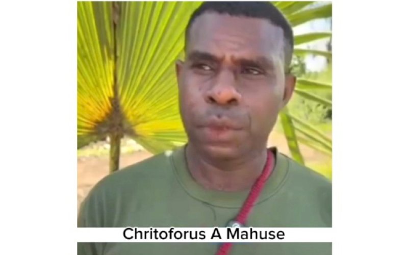 Chritoforus A Mahuse. foto: istimewa