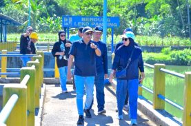 Direksi PDAM Makassar Pimpin Kerja Bakti di Saluran Air Baku Leko Pancing