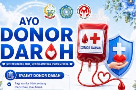 Ayo Ikuti! Donor Darah Semarak HKG PKK Ke-54 dan 46 Tahun Dekranas, Bantu Jaga Ketersediaan Stok Darah