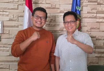 Tenaga Ahli Dewan Pers Hendrayana Sambangi Kantor PWI Sulsel