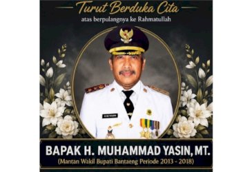 Uji Nurdin Imbau Masyarakat Doa Bersama atas Wafatnya Mantan Wabup Bantaeng Muhammad Yasin