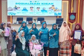 Sosialisasi KISAK, PKK Sulsel Perkuat Tertib Administrasi Kependudukan di Lutim