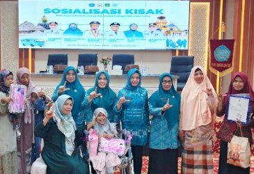 Sosialisasi KISAK, PKK Sulsel Perkuat Tertib Administrasi Kependudukan di Lutim