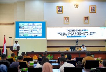 Presiden Prabowo Resmikan Inpres Jalan Daerah 2025, Sulsel Dapat Alokasi Rp258 Miliar