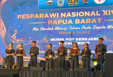 Sulsel Tampil Memukau dan Menghibur di Pesparawi XIV 2026