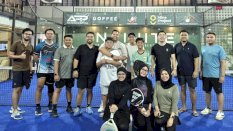 Rezza Pratama Said Pererat Sinergi dan Kebersamaan dengan BTN CBC Makassar Melalui Bermain Padel Bersama