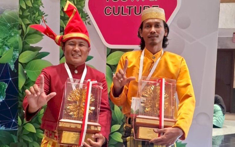 KALPATARU. Dua pejuang lingkungan asal Sulsel meraih Penghargaan Kalpataru Adya 2026, penghargaan tertinggi pemerintah di bidang lingkungan hidup. foto: istimewa