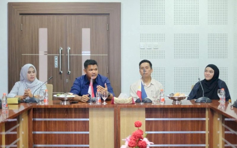 PERTEMUAN. Bupati Bantaeng, M Fathul Fauzy Nurdin, melakukan kunjungan ke FIB Unhas, Kamis (25/6/2026). foto: istimewa