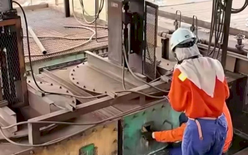 Pengolahan debu di smelter PT Vale Indonesia Tbk menggunakan teknologi ESP. foto: istimewa