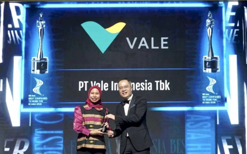 Vale Raih Dua Penghargaan HR Asia Best Companies to Work for in Asia Awards 2026