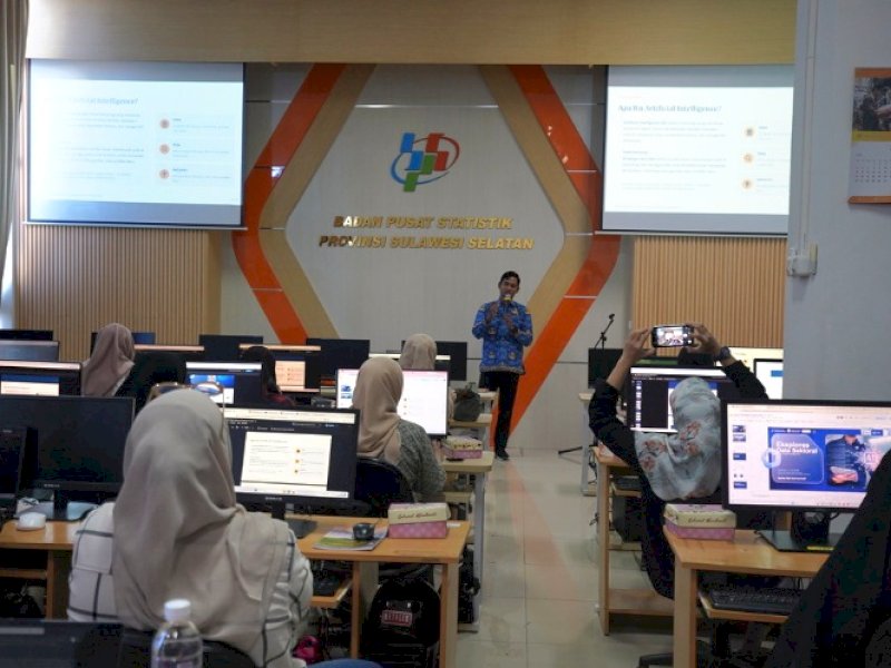 Perkuat Implementasi Satu Data Indonesia, ASN Diskominfo-SP Sulsel Bimtek Metadata dan Statistik BPS