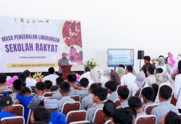 Andi Sudirman Sulaiman Buka MPLS Sekolah Rakyat Terintegrasi 3 Sulsel, 270 Siswa Siap Wujudkan Mimpi