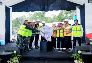 Andi Sudirman Sulaiman Groundbreaking RS Regional di Malino Gowa