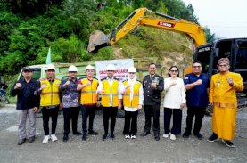 Andi Sudirman Sulaiman Groundbreaking Ruas Rantepao-Pangala-Baruppu, Minta Dukungan Masyarakat