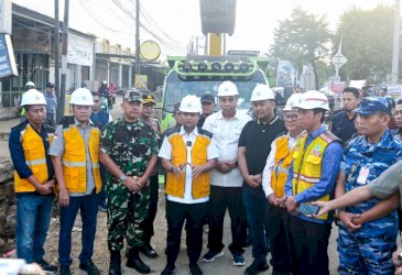 Keluhan Warga Maros Terjawab, Andi Sudirman Sulaiman Groundbreaking Ruas Jalan Moncongloe