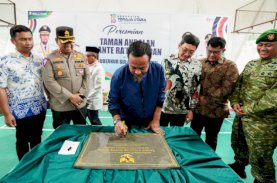 Andi Sudirman Sulaiman Resmikan Taman Andalan Rante Ra&rsquo;da&rsquo; di Torut