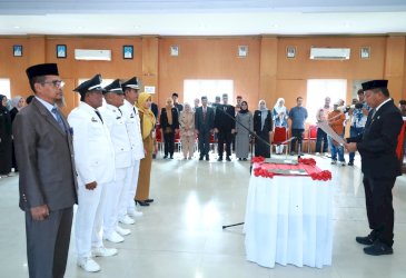 Lantik Puluhan Pejabat, Andi Utta: Jangan Beri Apa Pun Demi Jabatan, Tunjukkan Kinerja
